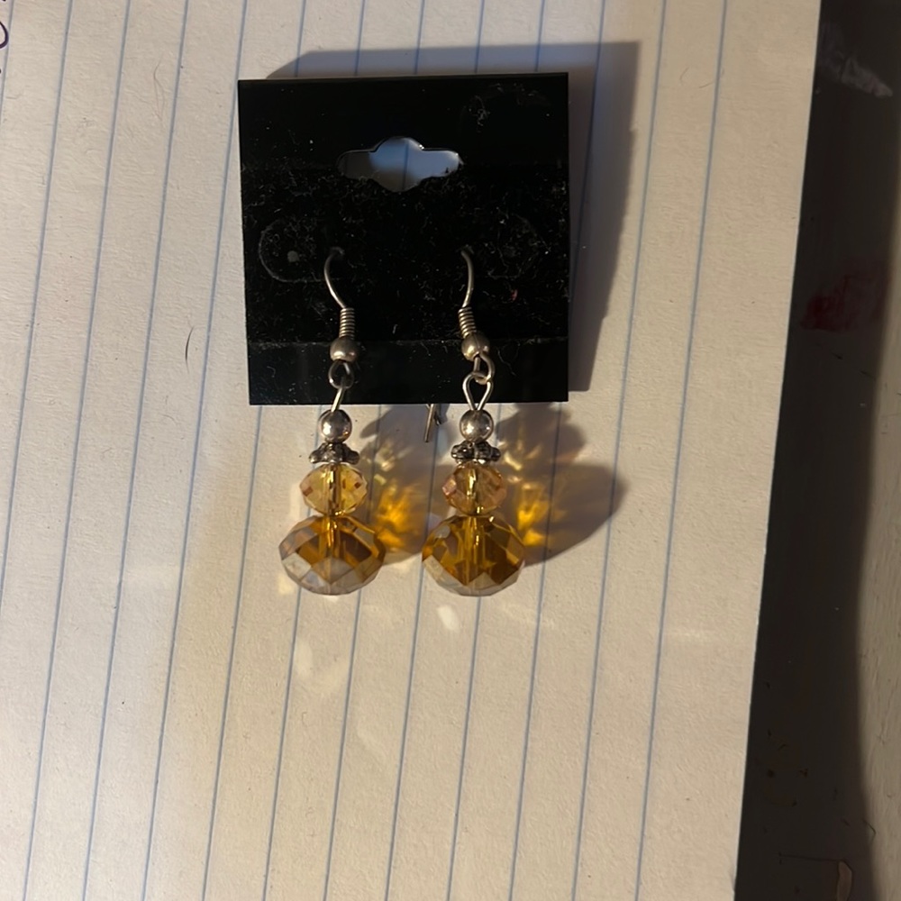 Crystal earrings